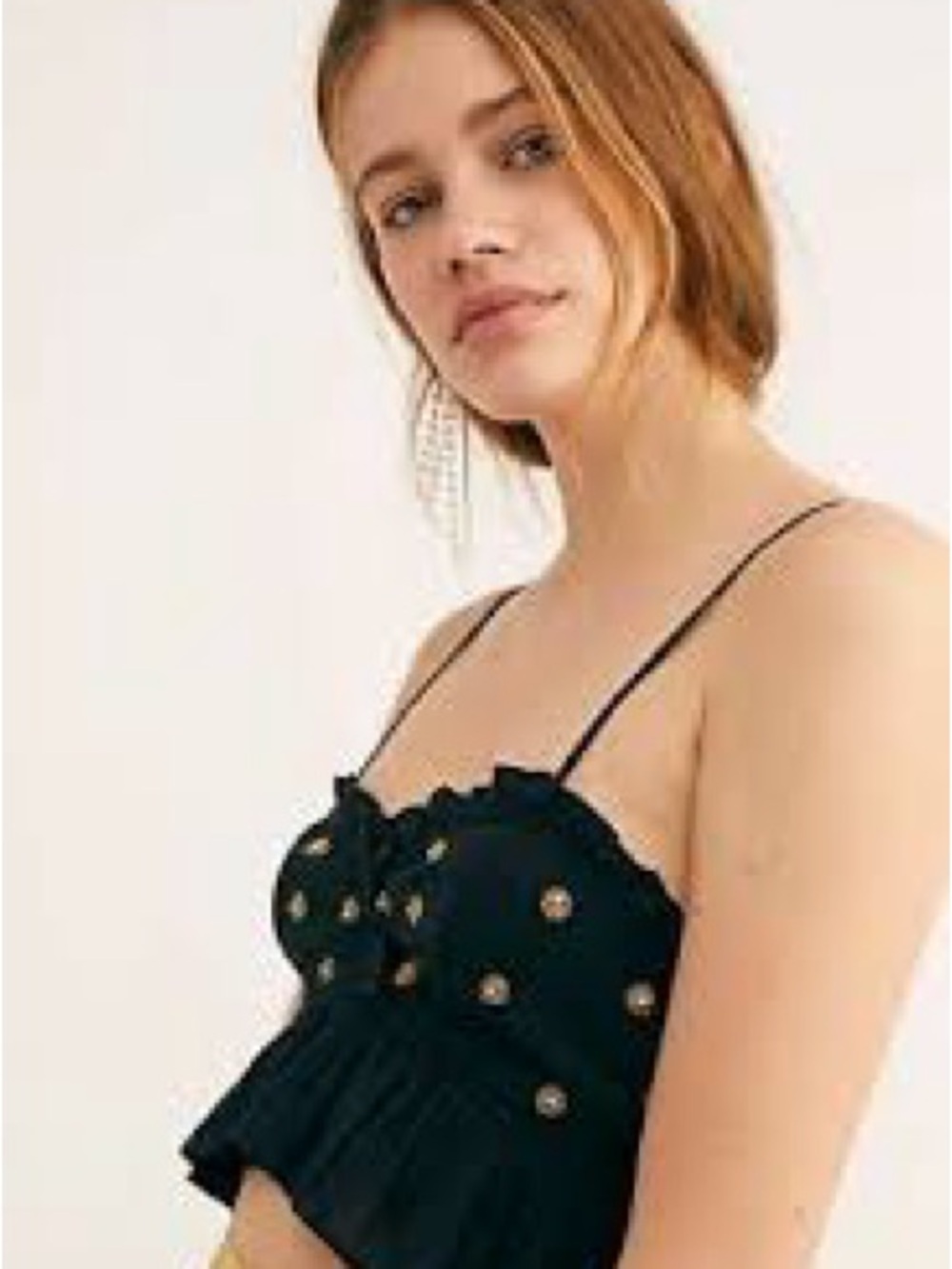 Free People  Intimately On A Star crop cami medium